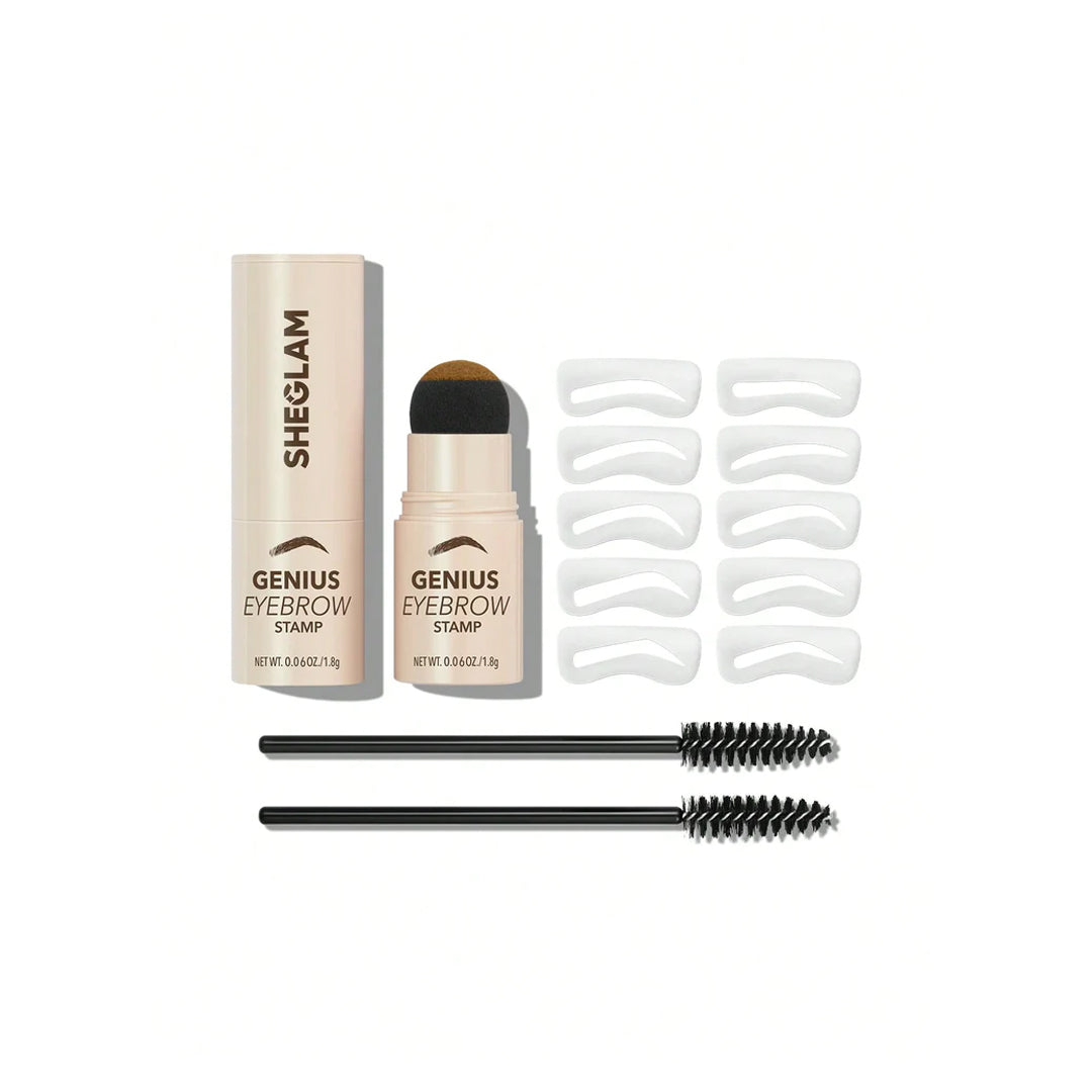 SHEGLAM Genius One Step Eyebrow Natural Eyebrow Stamp