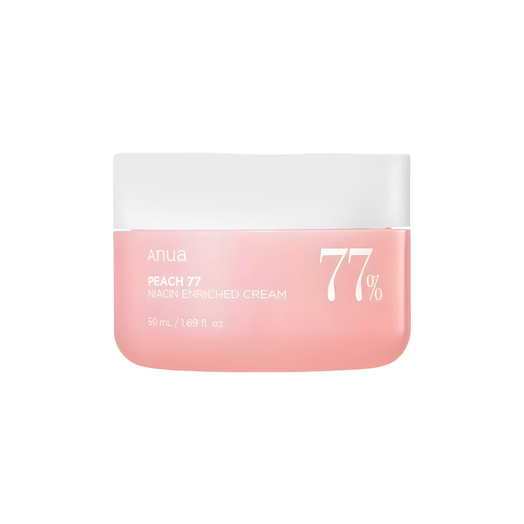 Anua peach 77 niacin enriched cream 50ml Rose Cosmetics