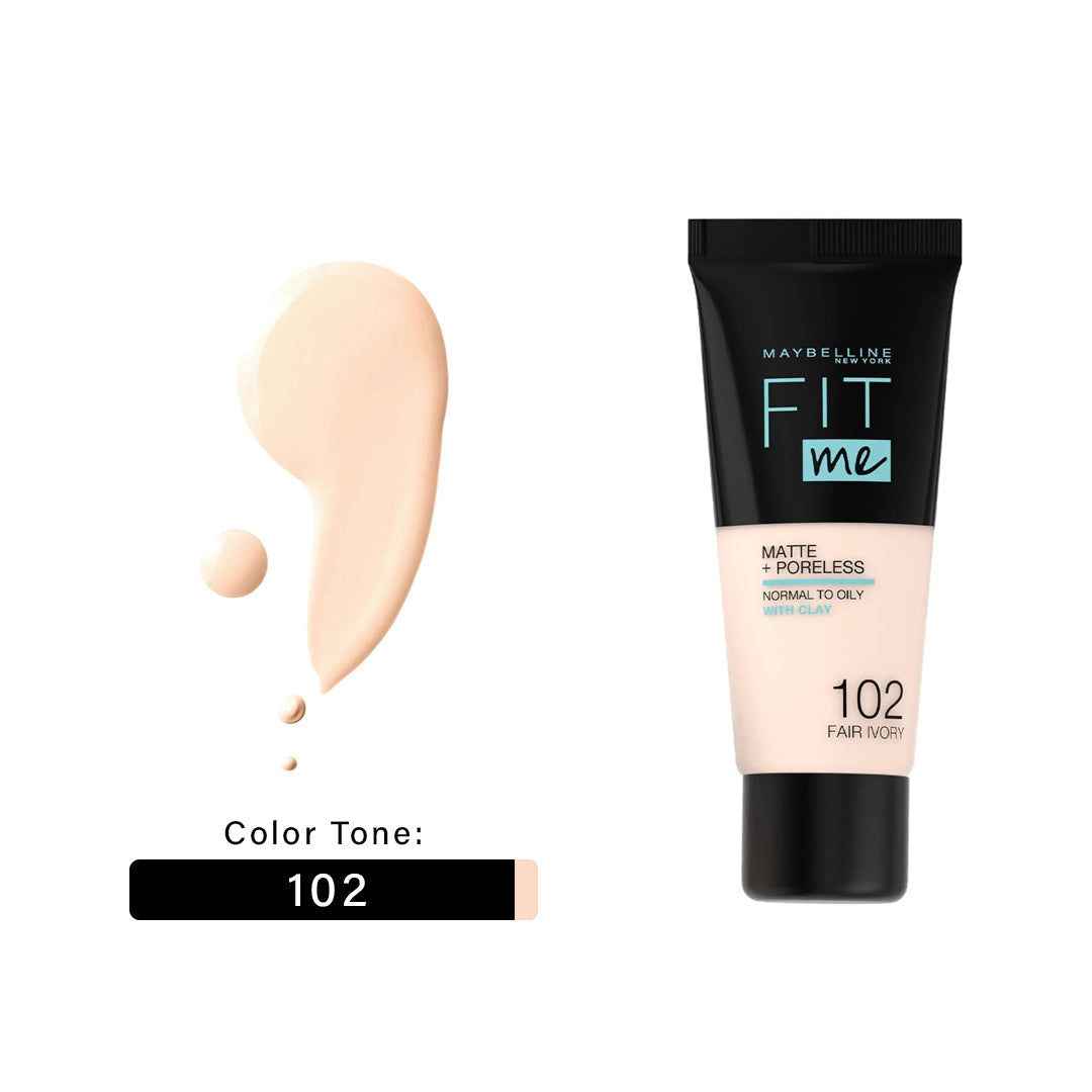 Maybelline foundation Fit Me Matte + Poreless